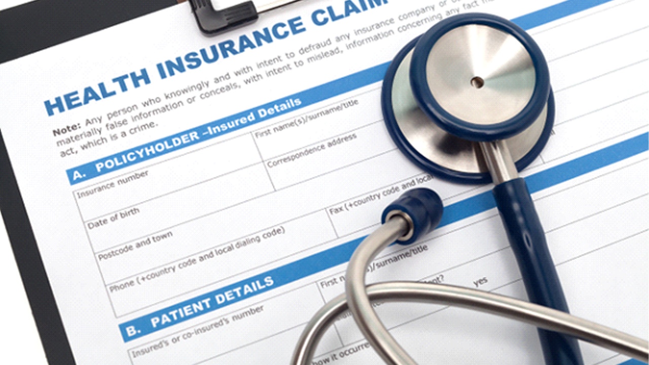 Health insurance claim form