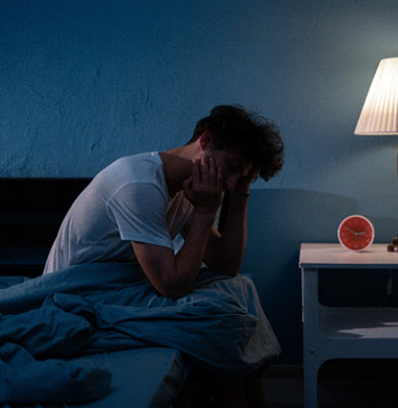 Man who can’t sleep